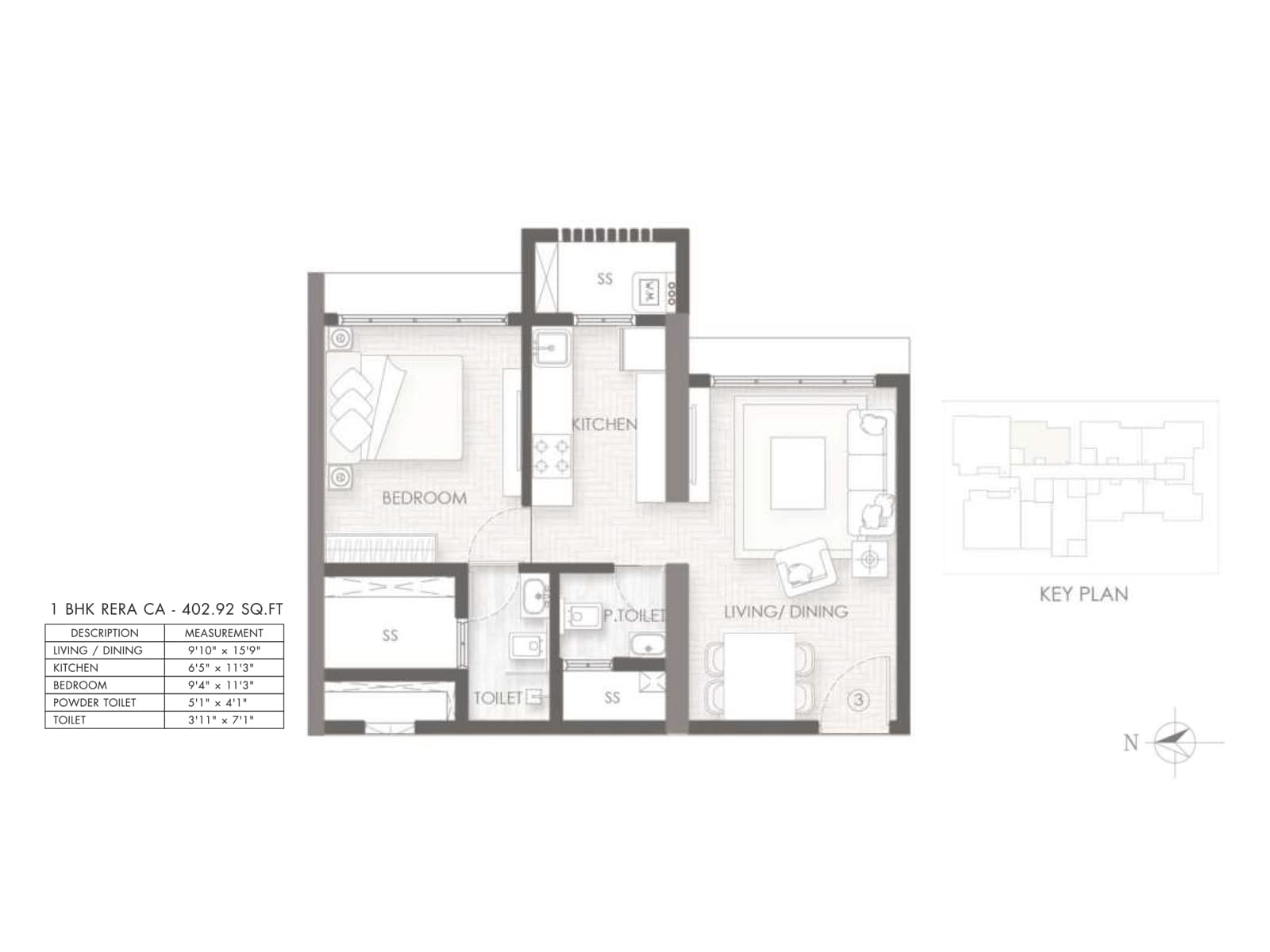 MBC Money 3BHK