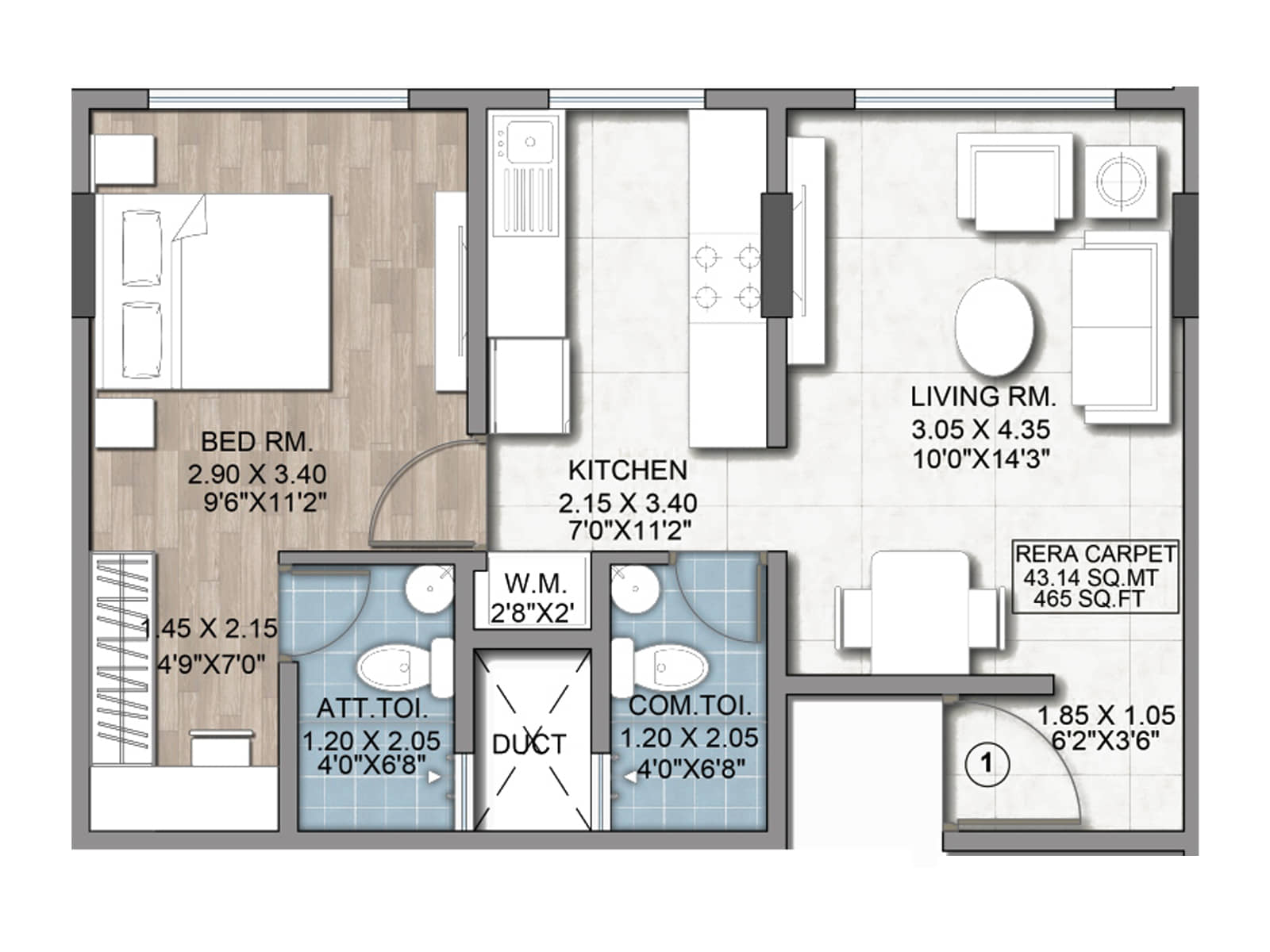 MBC Money 3BHK